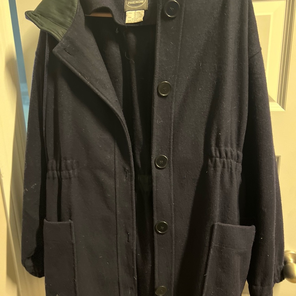 Wool blend coat XL